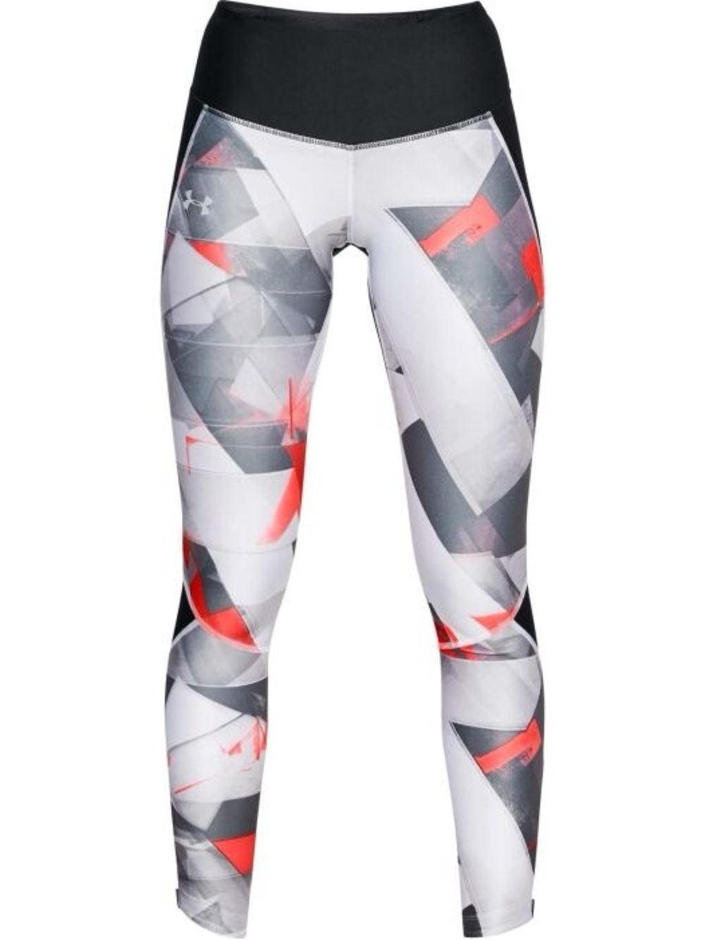 Under Armour Geometric Print Sport Leggings with Ankle zips & Back Pocket